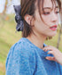 コーデュロイリボンヘアクリップ